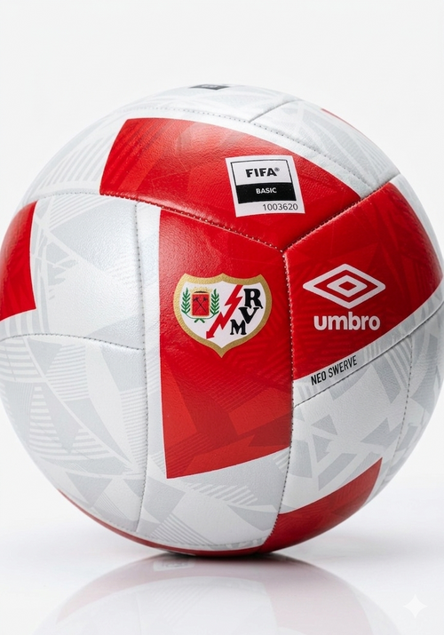 Balón Oficial Rayo Vallecano  "Rueda la Franja"